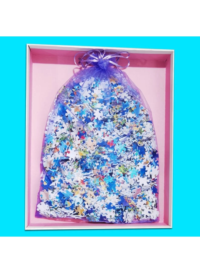 لغز خشبي للكبار من وورلد لاندمارك 1000 قطعة لغز للأطفال لعبة صعبة يمكنك صنعها بنفسك هدية عيد ميلاد-اللون: 4000 معالم عالمية - Image 3