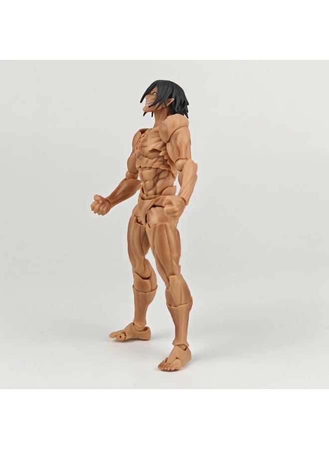 عام هجوم على تيتان إرين المنقولة دمية نموذج الديكور سطح المكتب الديكور لعبة هدية للعائلة والأصدقاء - Image 3