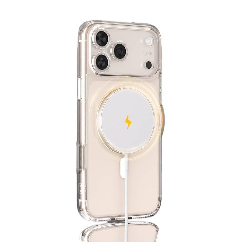 MagSafe Case | Shockproof Cover for iPhone 16 / 16 Plus / 16 Pro / 16 Pro Max | Strong Magnetic | Clear | PC - Image 3