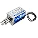 uxcell uxcell DC 12V 42N 10mm Stroke Pull Push Type Open Frame Solenoid Electromagnet Linear Motion JF-1253B  - Image 2