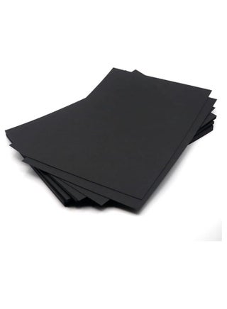 120GSM Black Paper, A4 50 Sheets Dark Black Paper - view 3