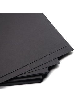 firstnock 120GSM Black Paper, A4 50 Sheets Dark Black Paper  - Image 2