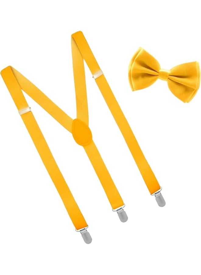 سونسر مجموعة حمالات قابلة للتعديل للأطفال مع ربطات عنق للأولاد والبنات - Image 1