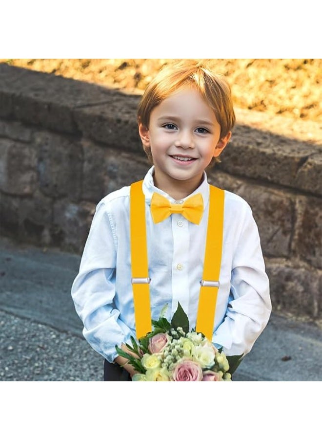 سونسر مجموعة حمالات قابلة للتعديل للأطفال مع ربطات عنق للأولاد والبنات - Image 5