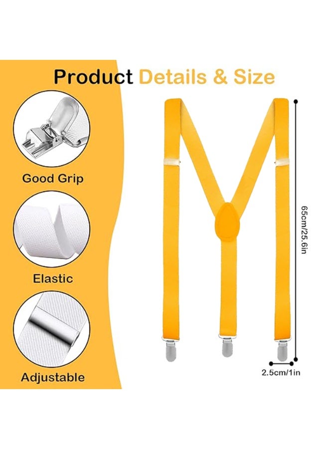 سونسر مجموعة حمالات قابلة للتعديل للأطفال مع ربطات عنق للأولاد والبنات - Image 3