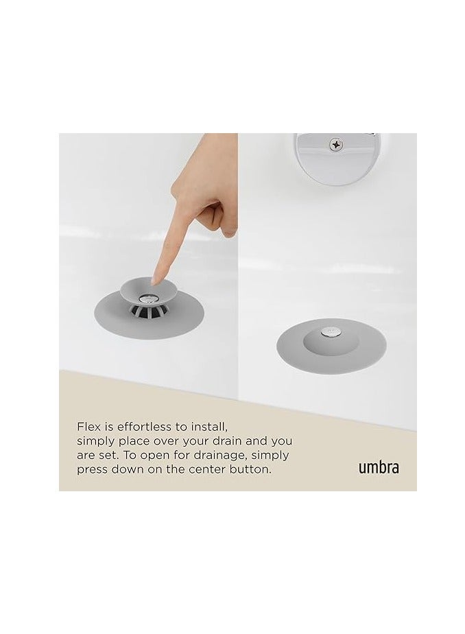 سدادة تصريف دش ثلاثية الأبعاد متعددة الألوان مع ختم مطاطي لتصريف الأرضيات - Image 4