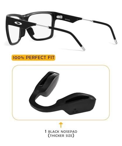 LenzProse Thicker Size Nose Pads Replacement for Oakley Nxtlvl OO9249 OX8028Portal X OO9460Portal OO9446 Eyeglasses Frame Silicone Soft Nose Pieces - Image 5