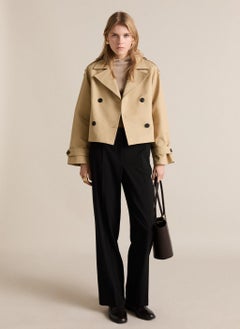 MANGO Casual Straight Mid-Rise Pants  - Image 4