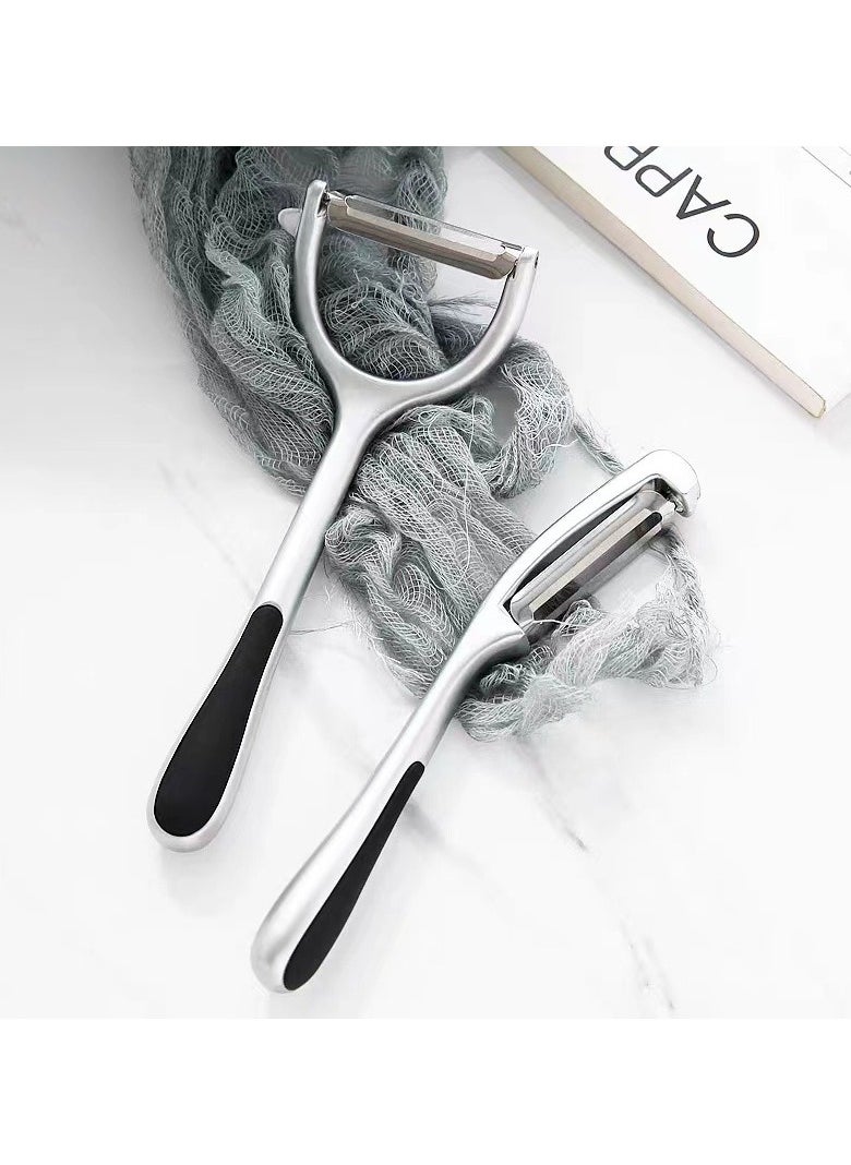 2pcs Multi-functional Peeling Tool Potato Grater Cutter Carrot Shredder Potatoes Peeler Vegetable Shredders Vegetable Scraper Potato Peelers Vegetable Peeler Crank Peeled
