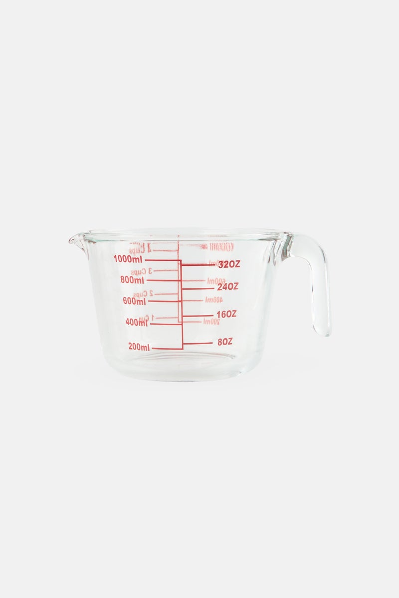 Cuisine Art Borosilicate Glass Measuring Cup 1000ml, Transparent - Image 2