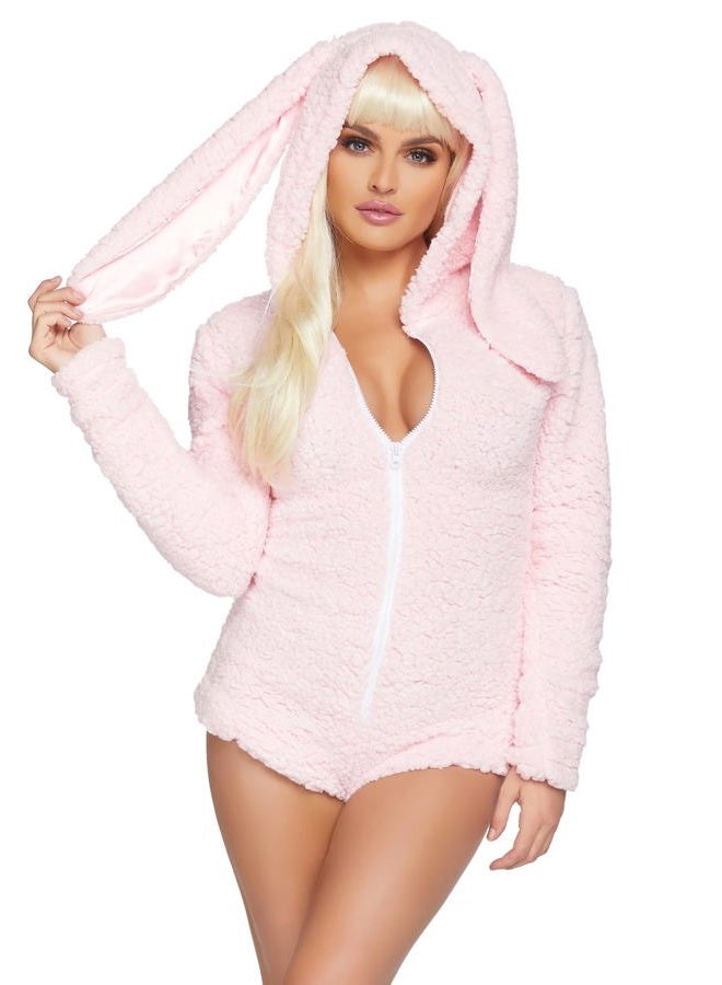 Leg Avenue Women's Assorted Cuddly Animal Costumes, Cuddle Bunny, L - Image 1