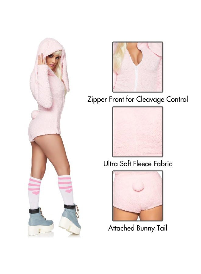 Leg Avenue Women's Assorted Cuddly Animal Costumes, Cuddle Bunny, L - Image 2
