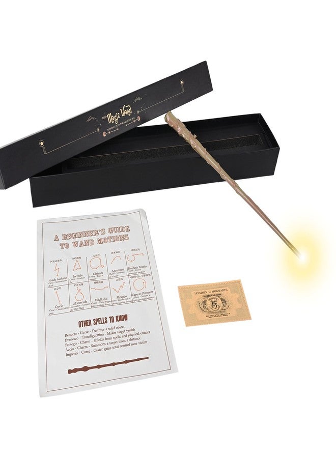 Fusked Hermoine Light Wand - HP Accesssories Toy for Kids Gift - Cosplay Magic Wands Stick (Limited Edition 2024), Beige - Image 1