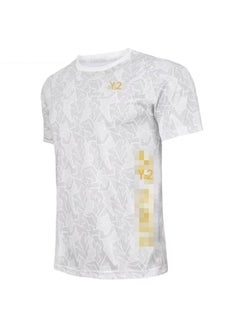 New Quick-Dry Badminton Shirt Unisex Team Men's white top