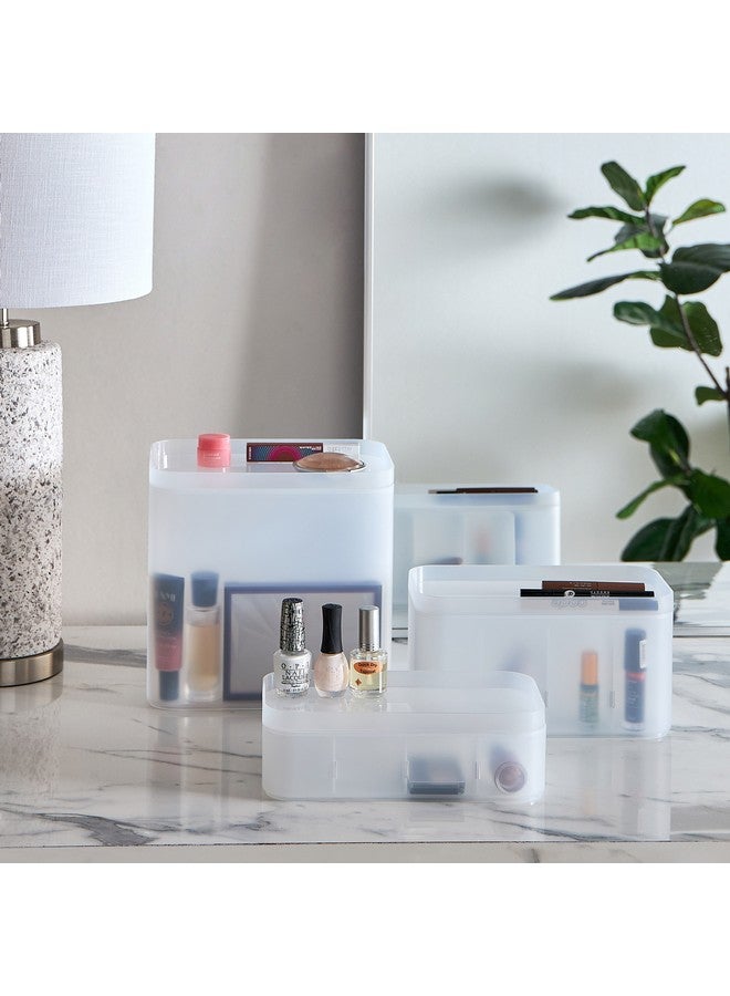 Home Box Madison Stackable Storage Box with Removable Dividers 24.1 x 7.5 x 12 cm - Image 4
