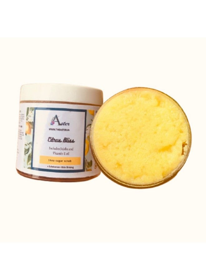 Aster Citrus bliss body scrub, non greasy scrub for glowing skin, Exfoliation, 125 GMS body scrub, No Parabens and sulphate, All skin type - Image 1