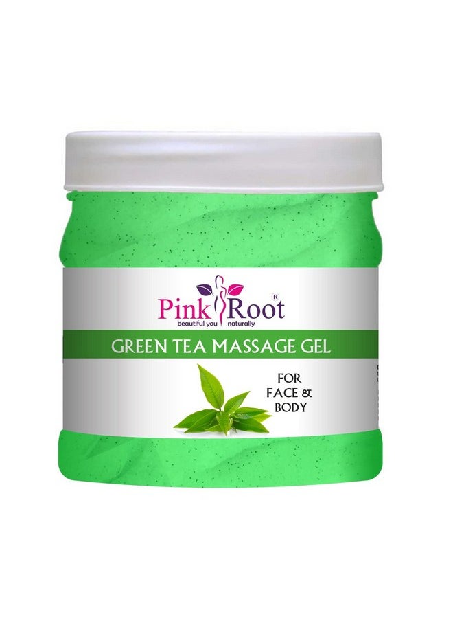Pink Root - Pink Root Green Tea Massage Gel 500ml with Diamond Scrub 500ml - Image 1