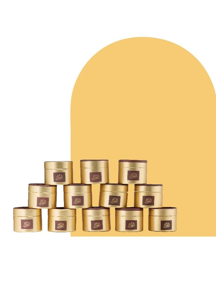 OUD LOVER Oud Al Oud Incense Favors 12 packs of premium oud incense with a long-lasting aromatic scent perfect for occasions and home use - Image 1