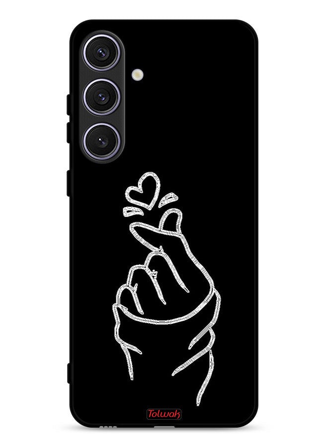 Tolwak Samsung Galaxy S24 5G Protective Case Cover Snap Love - Image 1