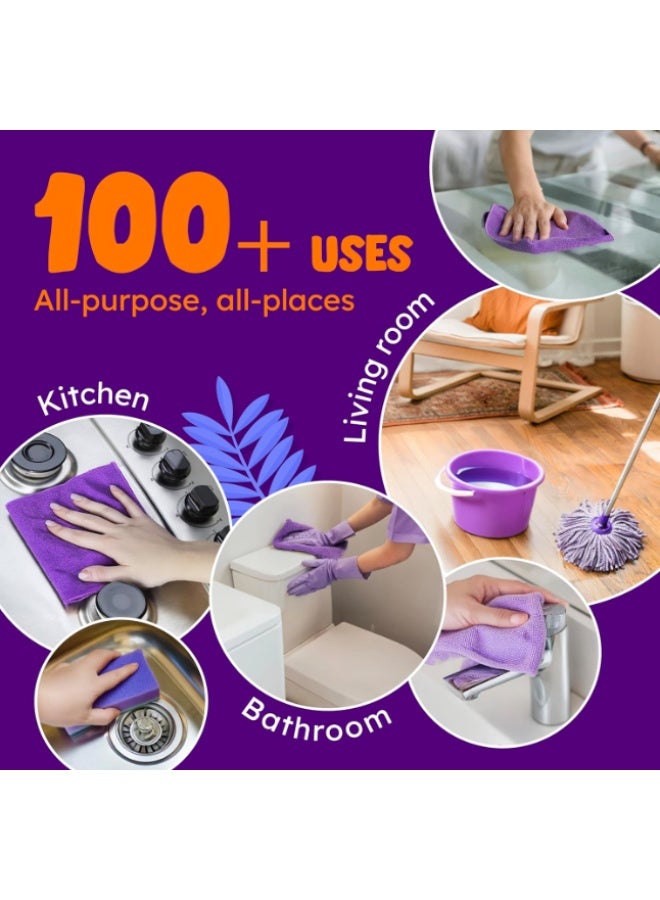 Originally Yellow Ultra-Concentrated All-Purpose Cleaning Vinegar Organic Lavender Scent 3.78L (Pack of 2) - Image 4