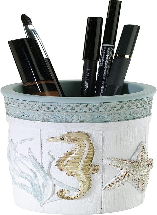 Avanti Linens - Tumbler, Countertop Organizer, Farmhouse Chic Bathroom Accessories (Farmhouse Shell Collection) - Image 3