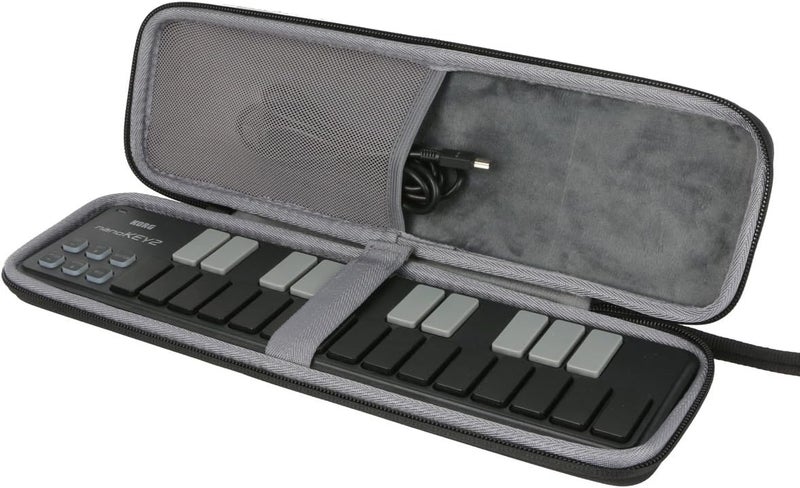 co2CREA Hard Travel Case for Korg 25-Key MIDI Controller NANOKEY2 - Image 1