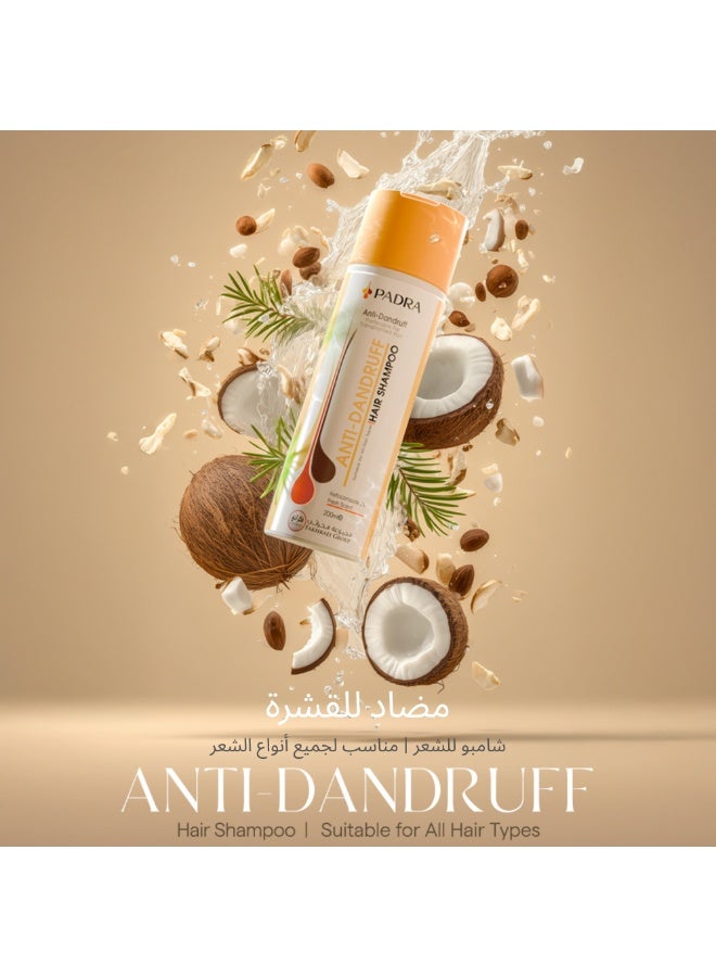 بادرا شامبو مضاد للقشرة بعناية متقدمة لفروة الرأس | مناسب لجميع أنواع الشعر | للجنسين | 200 مل - Image 5