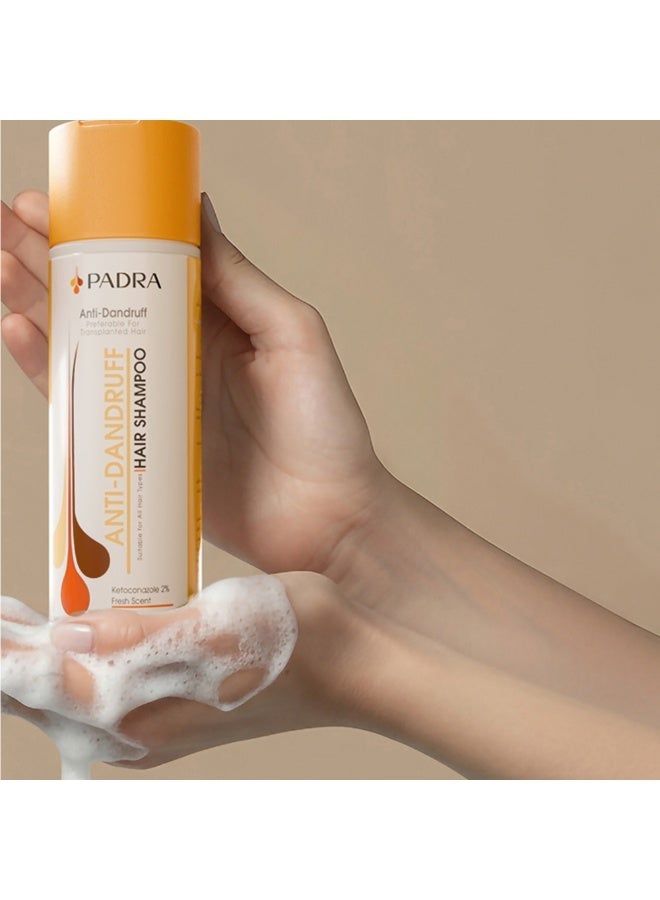 بادرا شامبو مضاد للقشرة بعناية متقدمة لفروة الرأس | مناسب لجميع أنواع الشعر | للجنسين | 200 مل - Image 4