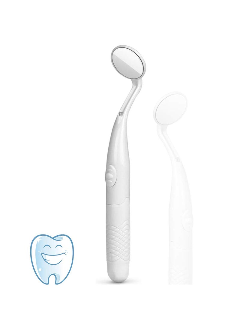 ffresiss fresiss Dental Mirror with Light Teeth Inspection LED AntiFog Mouth Mirror Oral Care Tool 