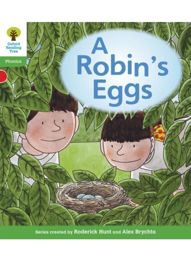 Oxford Reading Tree: Level 2: Floppy's Phonics Fiction: A Robin's Eggs