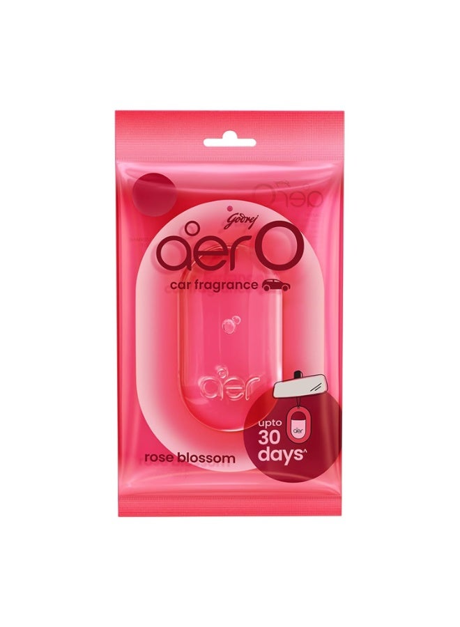 Godrej aer O Hanging Car Gel Air Freshener Rose Blossom (7.5G) | Car Accessories - Image 2