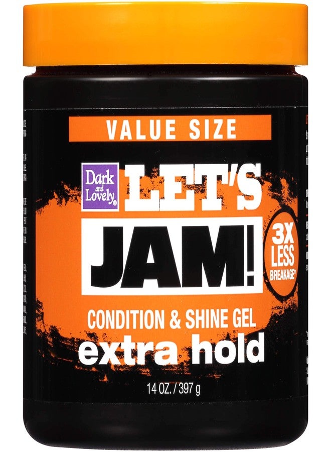 Lets Jam Let's Jam! Shining & Conditioning Gel, Extra Hold 14 Oz