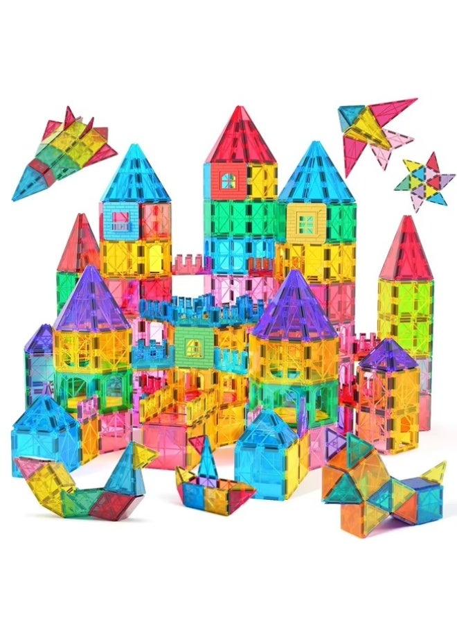 بيكا بلوم ماجنيتك بيلدنج تايلز – 100 بيس ثري دي كونستركشن ست فور كيدز | ستيم إديوكيشنال توي (3+ ييرز) - Image 3