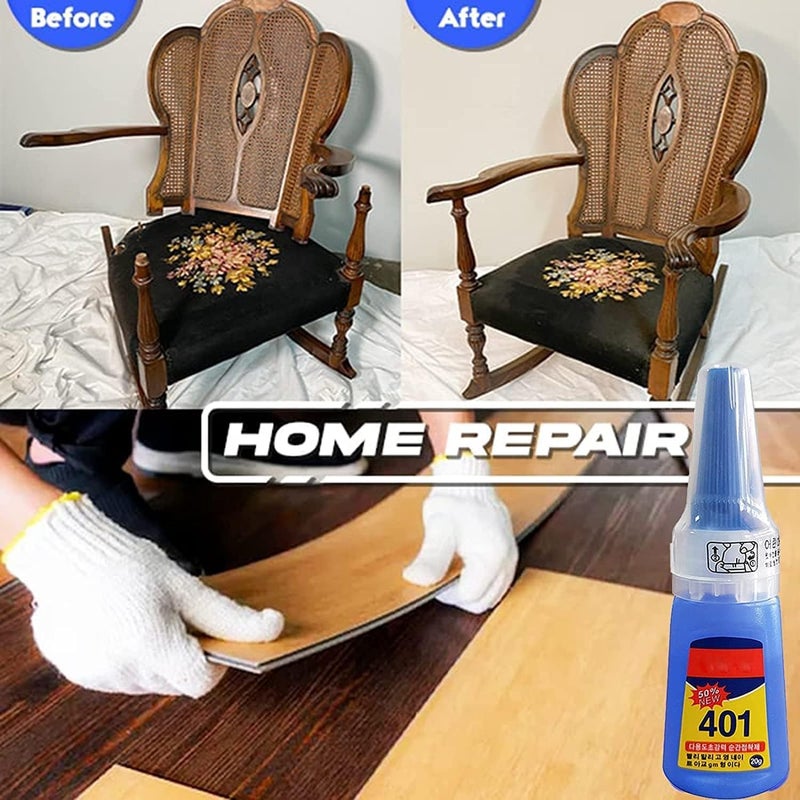 KASTWAVE High-Grade Bonding Super Glue For Metal, Plastic, Wood - Multipurpose Premium Fast-Curing Adhesive, All Purpose Repair (5Pcs) - Image 3