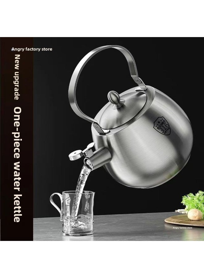 Kettle 316 Stainless Steel Food Grade Household Large Capacity Outdoor Gas Stove Induction Cooker Fire Whistle Kettle-Color:*~*316 Food Grade 6 Liter Short Mouth [free Silicone Anti-scald Pad]*~*-Capacity:*~*default*~* - Image 4