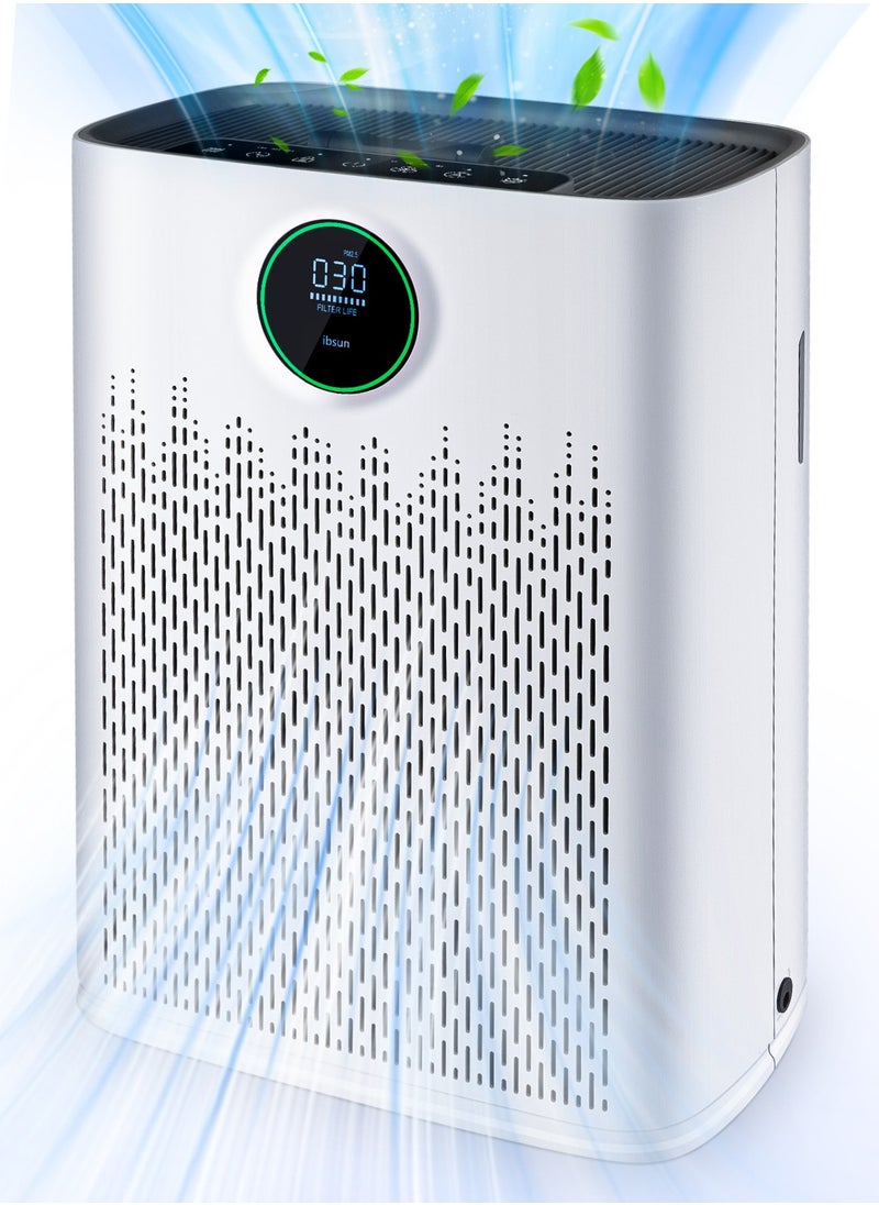 Air Purifiers for 60㎡ Large Room, with PM2.5 Air Quality Display, 22dB Sleep Mode, Aromatherapy,ZY3866 HEPA Filter - pzsku/ZE994878EFE5B14532030Z/45/1742269917/8d794a30-1bed-4e04-a5e2-7475bcfb2253