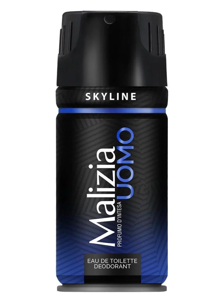 Uomo Skyline Body Spray Deodorant & Eau de Toilette for Men150ml