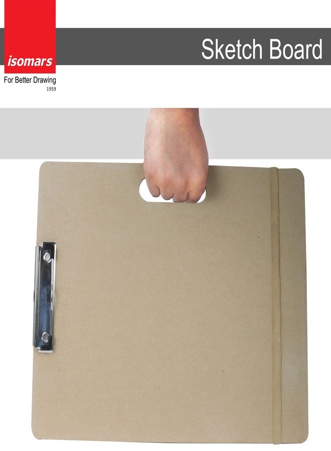 Isomars Drawing Board – 12"x16" Portable Sketch Board for Artists, Students & Designers – Ideal for Drawing, Sketching, Drafting & Painting - Image 2