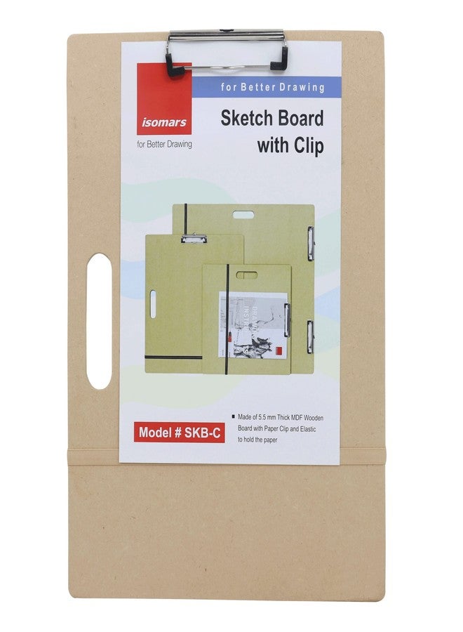 Isomars Drawing Board – 12"x16" Portable Sketch Board for Artists, Students & Designers – Ideal for Drawing, Sketching, Drafting & Painting - Image 1