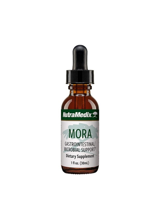Nutramedix - Yarrow Drops Herbal Inflammatory Response Microbial & Gastrointestinal Support Supplement Mora Liquid Tincture With Yarrow Flower Blackberry & Capirona Herbs (1Oz / 30Ml) - Image 1