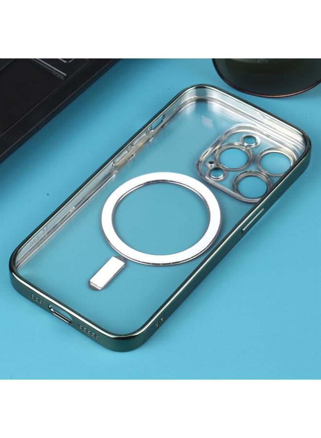 Zaboon Case For iPhone 12 Pro Max MagSafe Electroplating Straight TPU Phone Case - Image 4