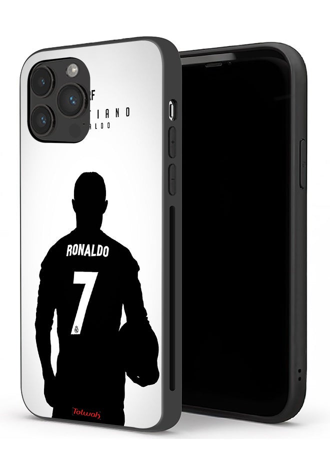 Tolwak Apple iPhone 13 Pro Max Protective Case Cristiano Ronaldo Mask - Image 1