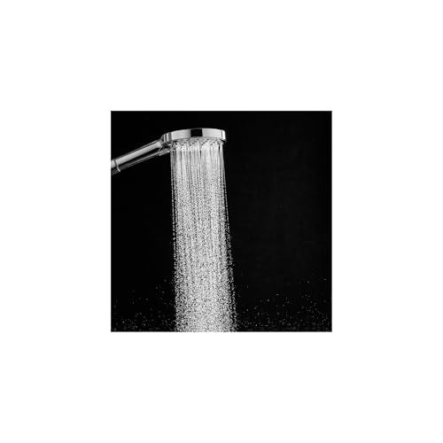 Hansgrohe مجموعة رأس دش محمول قابل للتعديل 5 بوصة من هانزغروهي رايندانس سيلكت إس مع 3 أنماط رش حديثة: باودر رين، كامل، وتدليك، سهل التركيب مع خرطوم من النيكل المصقول، 2.5 جالون في الدقيقة، 04913820 - Image 5