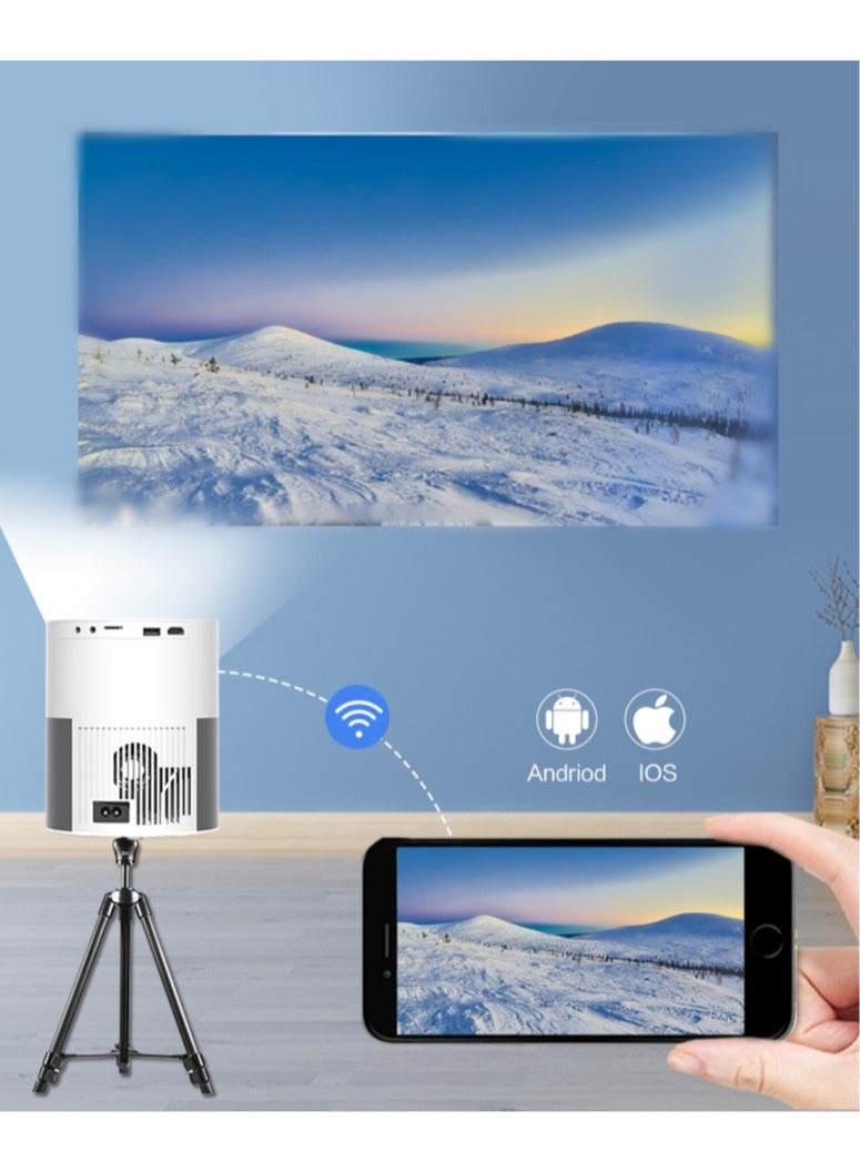 Joshberg Portable HD Home Wireless Co-Screen Projector Support 1080p - Image 3