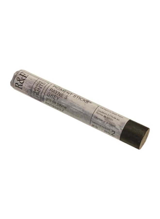R&F Handmade Paints - Professional Oil Pigment Stick, Payne's Grey, 38 ml  - Image 1