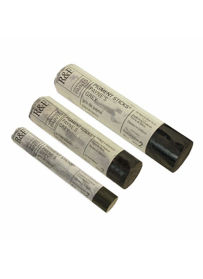 R&F Handmade Paints - Professional Oil Pigment Stick, Payne's Grey, 38 ml  - Image 5