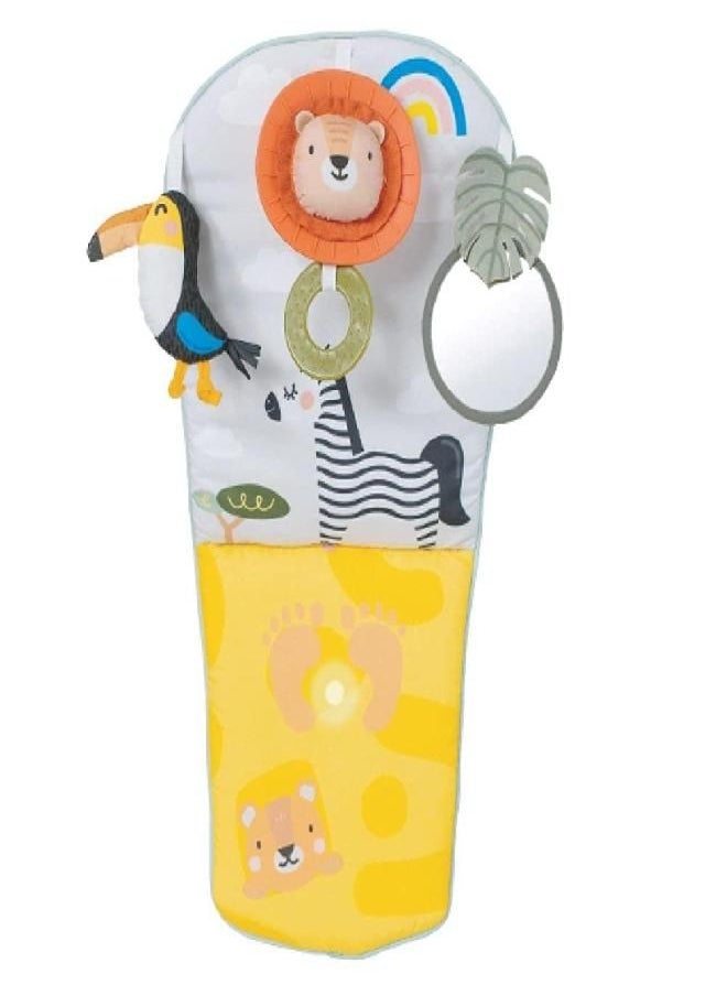 Taf Toys Musical Car Seat Toys for Babies 0-6 Months Baby’s Activity Center Carseat Toys Sensory Soft Car Seat Hanging Toy Baby Mirror for Baby Infant 0-6-12 Months, Sensory Gift 3 6 12 Months Baby Boys Girls  - Image 1