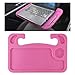 GLSOWEE Car Steering Wheel Tray Computer Office Car Table Tray Auto Steering Wheel Desk for Eating Multipurpose Car Desk Travel Accessories for Most Vehicles Steering Wheel Pink - Image 2