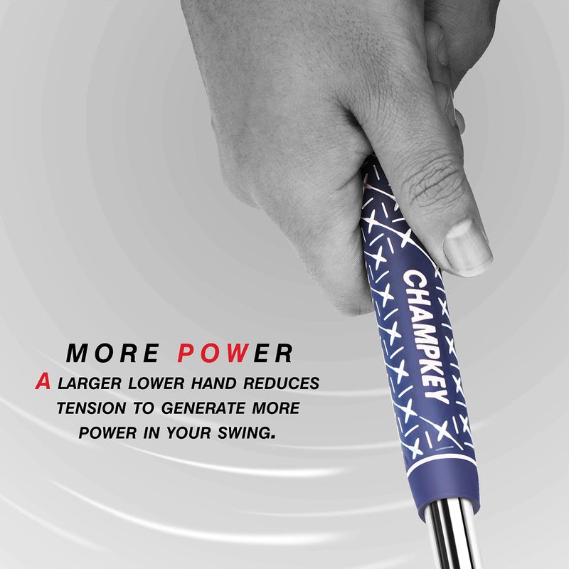 Champkey X Rubber Golf Grips Set of 13 (5 Oz Solvent,Hook Blade,15 Tapes & Vise Clamp)-Choose Between 13 Grips & All Repair Kits and 13 Grips & 15 Tapes (Blue(Repair Kits), Standard) - Image 5
