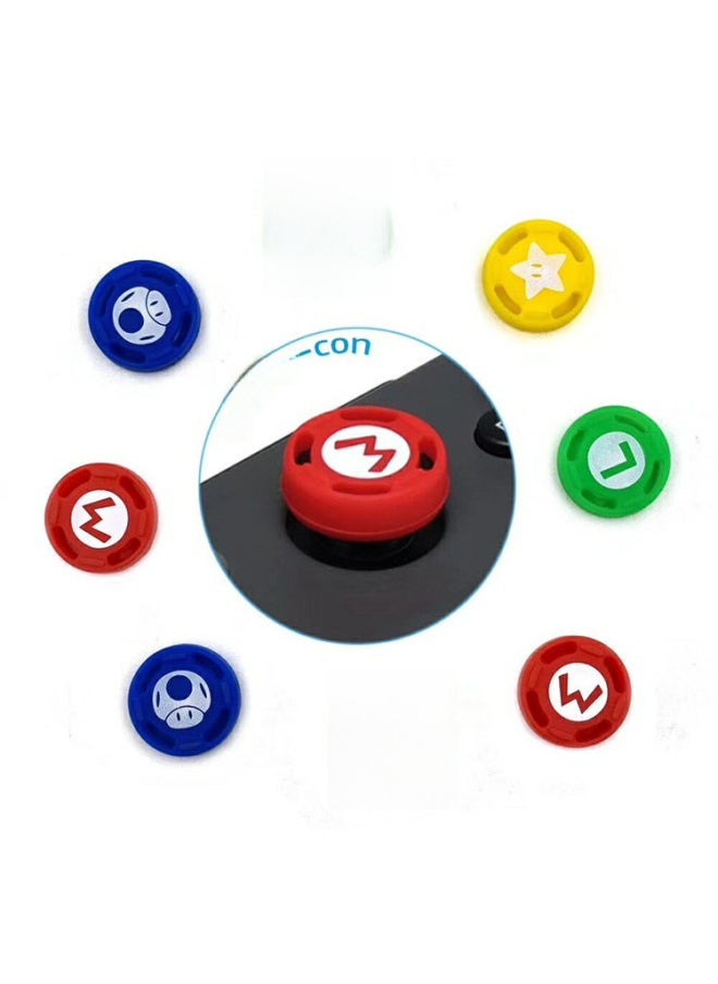 Nintendo Switch Handle Silicone Cap Button Cap Rocker Protective Cap NS Rocker Hollow Cap-Product Color:18